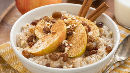 Porridge de manzana