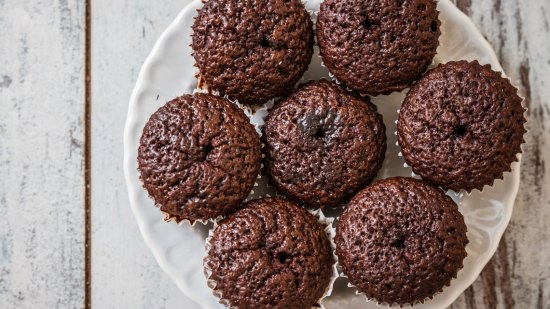 Cupcakes de chocolate