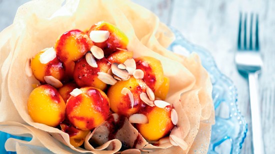 Flor de ‘brick’ con mango