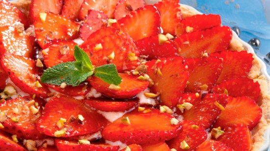 Tarta clásica con crema