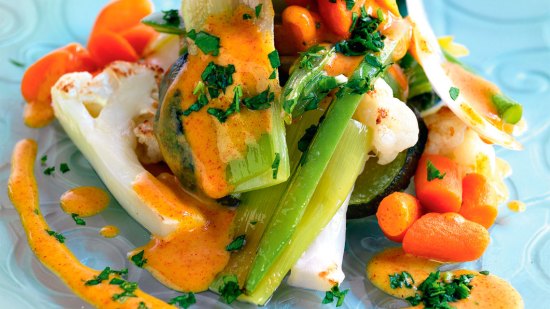 Salteado de verduras