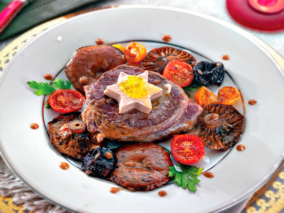 Turnedó de ternera con níscalos