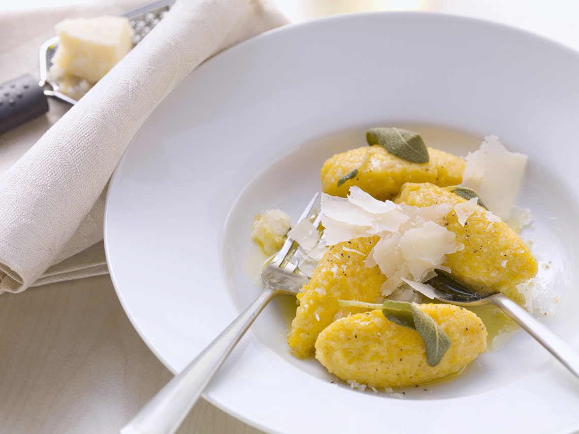 Ñoquis de calabaza. Receta paso a paso