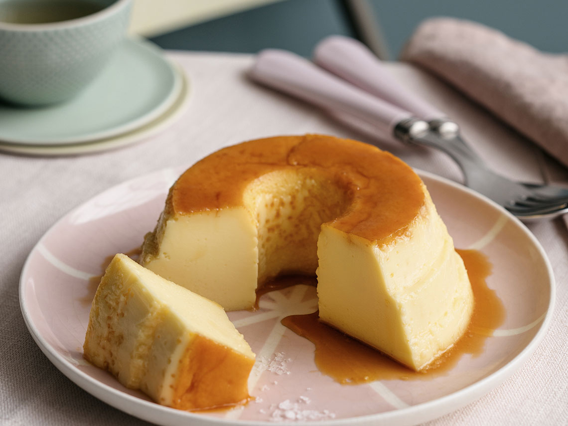 Flan de huevo. Receta paso a paso