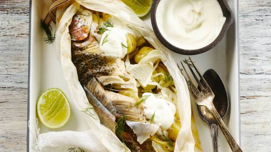 Papillote de pescado