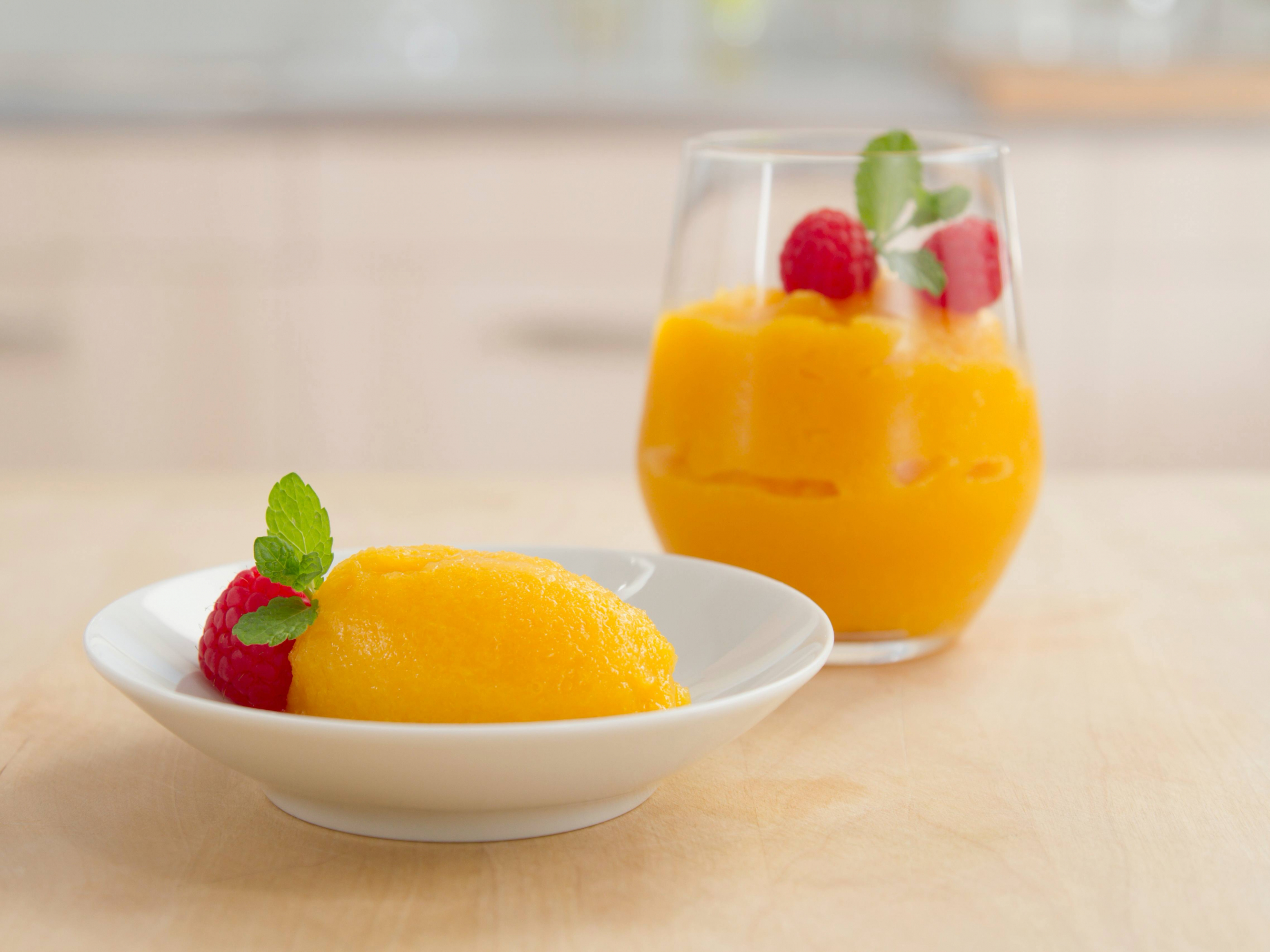 Sorberte de maracuyá