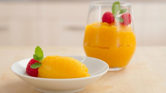 Sorberte de maracuyá