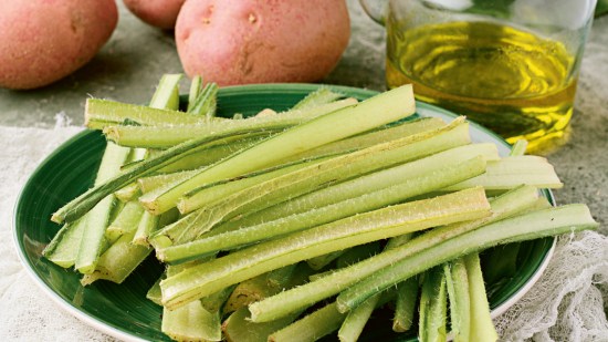 Borrajas con patatas al estilo aragonés