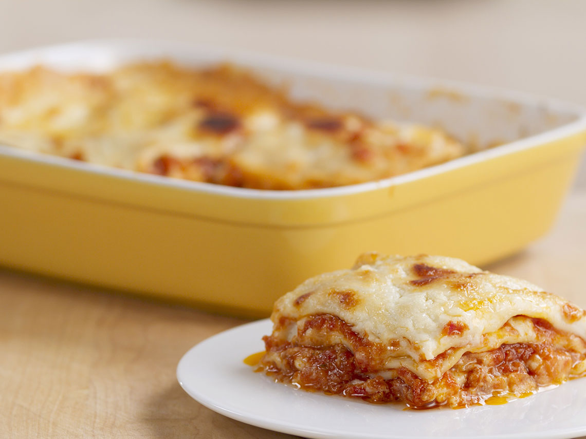 Lasaña de carne