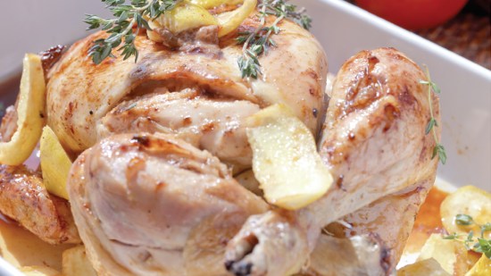 Pollo a la miel con limón