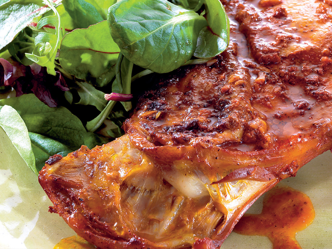 Paletilla de cabrito asado