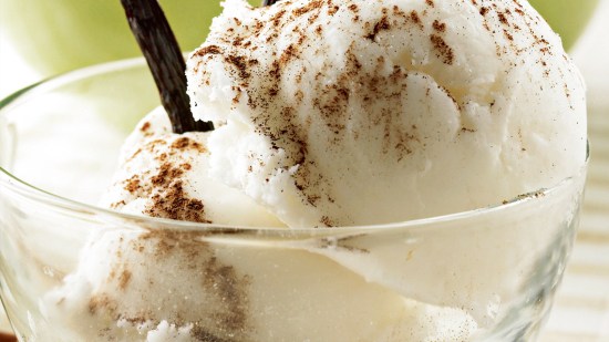 Helado de leche de merengue