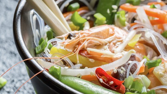 Ensalada con aliño vietnamita