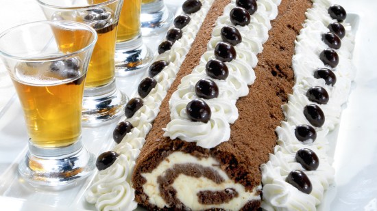 Brazo de gitano en blanco y negro