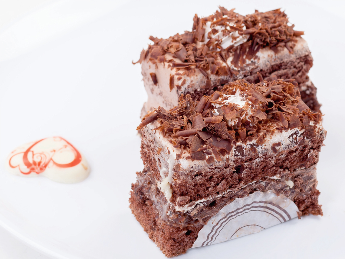 Tarta de chocolate a las dos espumas