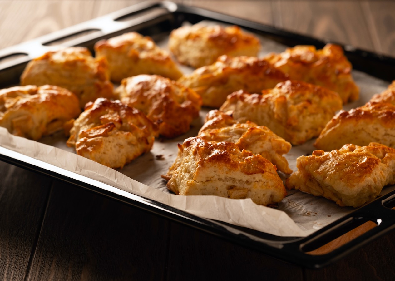 Scones con canela: los auténticos pastelitos ingleses