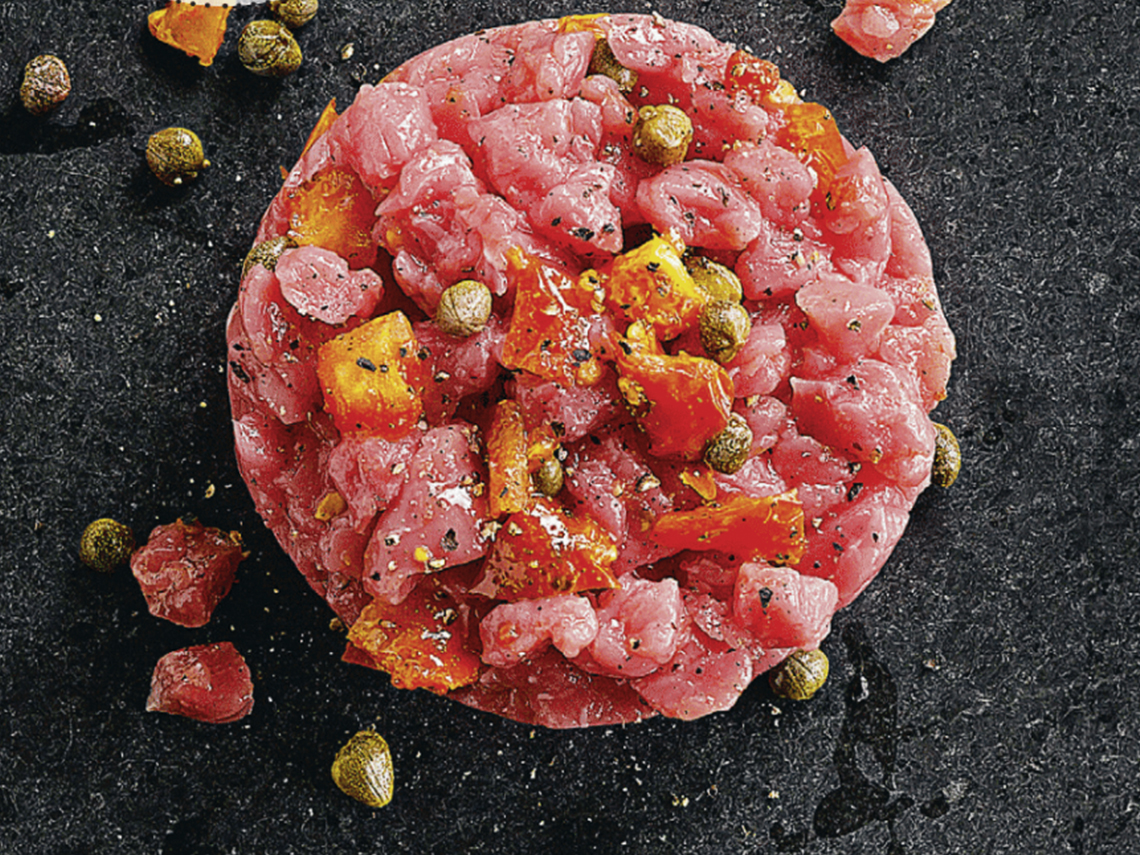 'Steak Tartar' con toques orientales