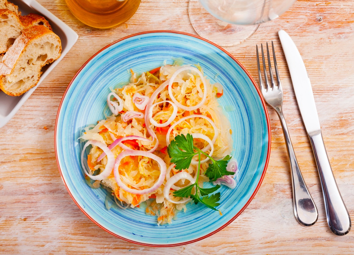 Ensalada de repollo en escabeche