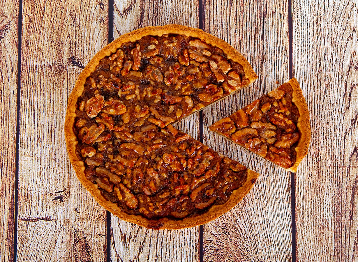 Pastel de nuez 'pecan pie': el postre más famoso de América
