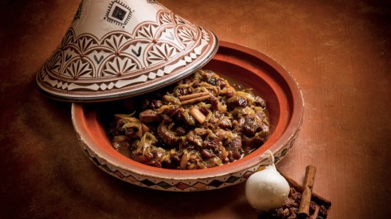 Tajín de berenjena vegetariano