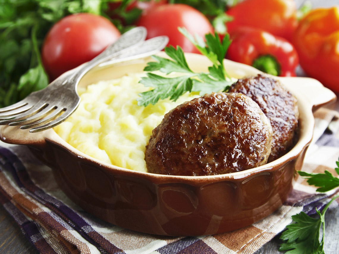 Hamburguesa oriental de jabalí