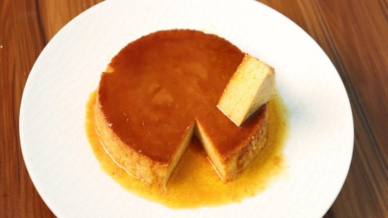 Flan cítrico