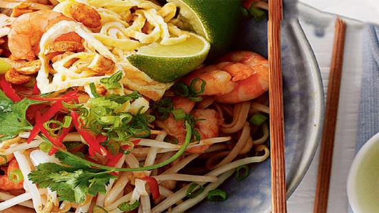 Receta de 'pad thai' de pollo