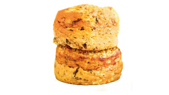 Pudin de coliflor y brócoli