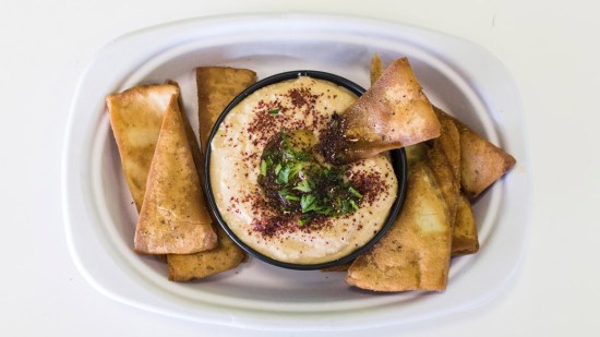 Moutabbal o paté de berenjena ahumada