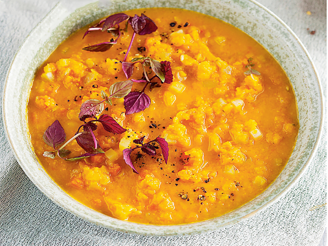 Lentejas rojas al estilo 'dhal'