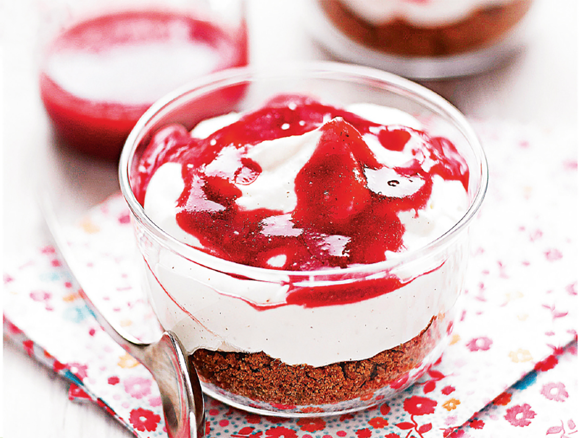 Tarta de queso exprés