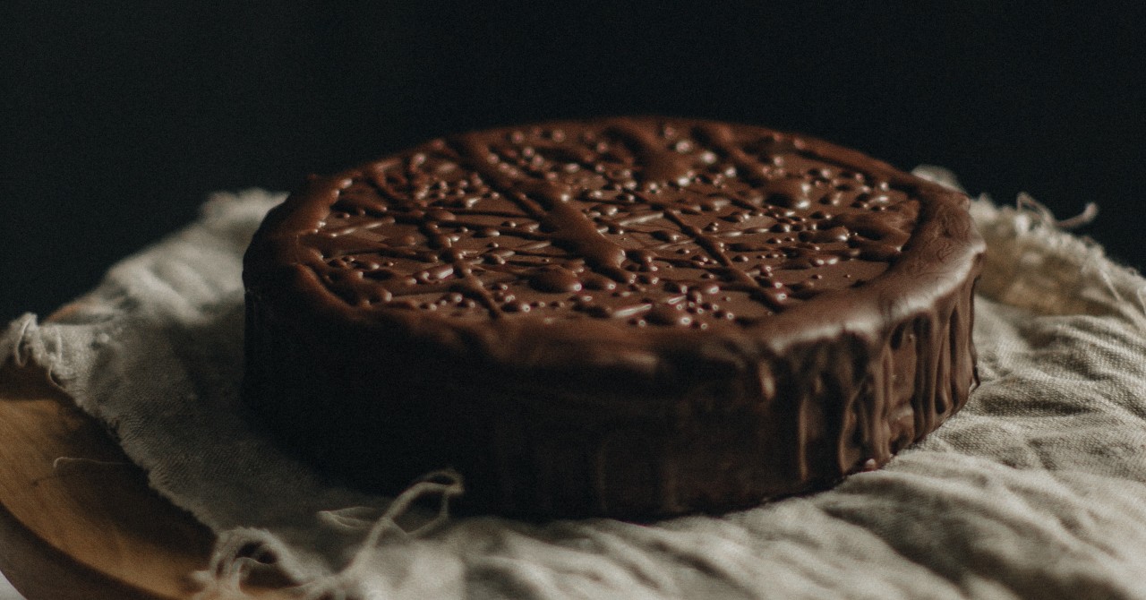 Tarta de chocolate vegana y sin gluten