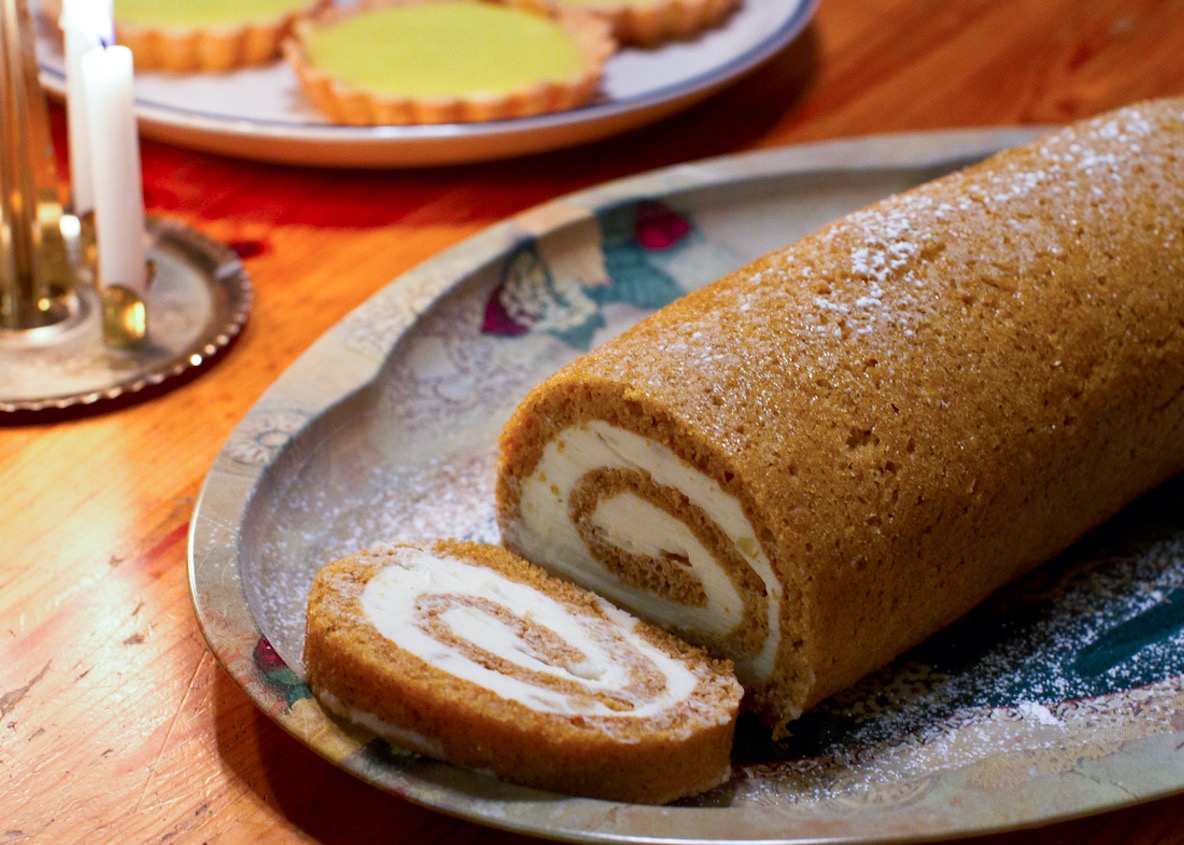 Rollo de pastel helado: el 'brazo de gitano' más fresco