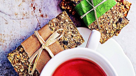 Barrita de muesli con frutos secos