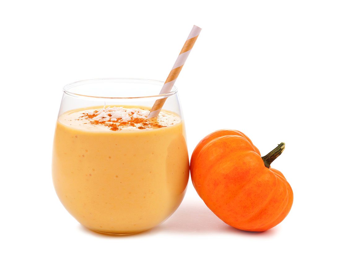Batido de calabaza con vainilla