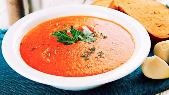 Crema depurativa de pimientos rojos. ¡Sana y deliciosa!