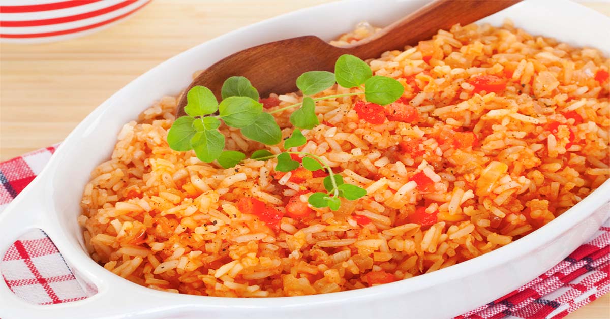 Receta de arroz con tomate al estilo mexicano. ¡Delicioso!