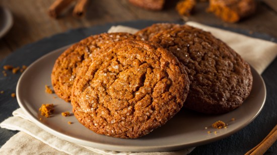 Galletas de jengibre y canela