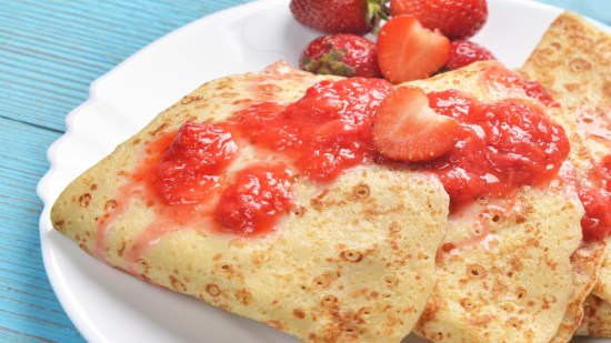 Tortilla de fresas