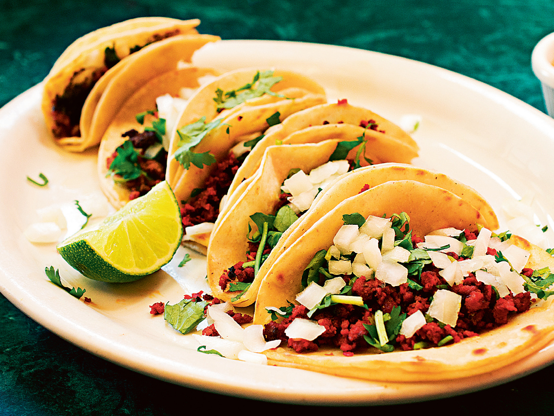 Tacos de chorizo