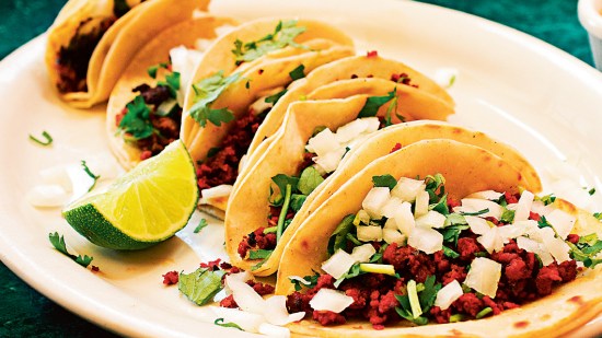 Tacos de chorizo