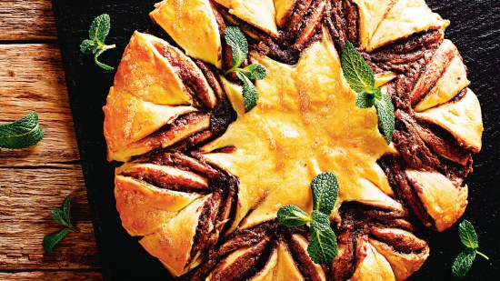 Estrella de chocolate