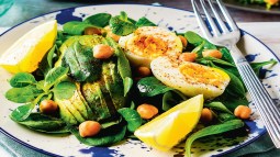 Receta de ensalada de aguacate y garbanzos. ¡Deliciosa!