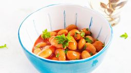 Alubias con tomate al estilo inglés