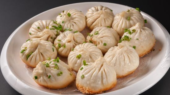 Cómo hacer bollos fritos al vapor (Sheng Jian Bao)