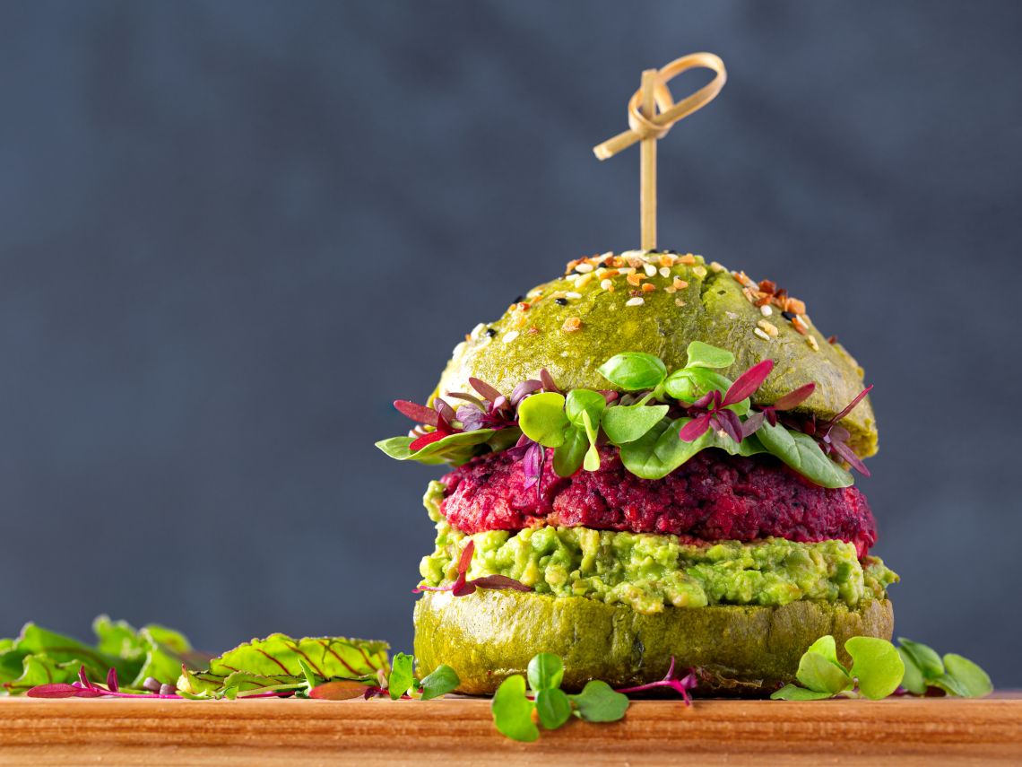 Hamburguesa verde