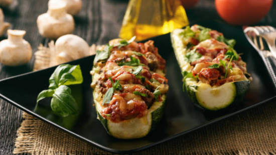 calabacines rellenos