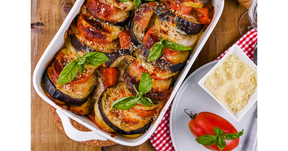 Lasaña de berenjenas o la auténtica receta de melazzane alla parmigiana