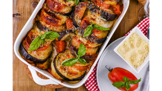 Lasaña de berenjenas o la auténtica receta de melazzane alla parmigiana
