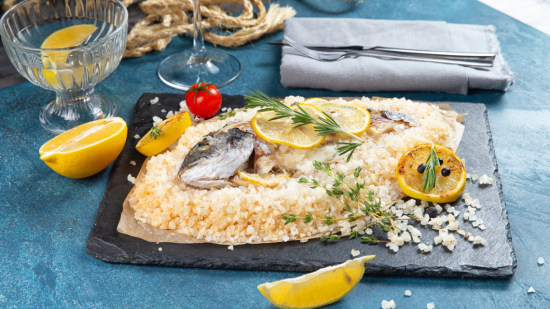 Dorada a la sal